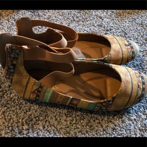 Colorful ballet flats